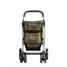 Wózek na zakupy Rolser Basket 4B BAS001 Kaki SKŁADANY DUŻE KOŁA
