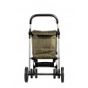 Wózek na zakupy Rolser Basket 4B BAS001 Kaki SKŁADANY DUŻE KOŁA