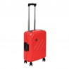 walizka DIELLE PPL8 czerwona PP 4K 55 cm kabinowa na klamry