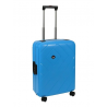 Walizka średnia podróżna niebieska 4 kółka TSA - Dielle PPL8 60 AZ