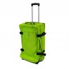 Średnia torba podróżna na dwóch kołach marki Dielle w kolorze verde mela