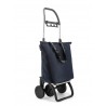 Wózek na zakupy Rolser Logic 4L Mini Bag Plus MF marengo granatowy SKŁADANY