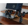Wózek na zakupy Rolser RD6 Saquet LN Negro 6 kół na schody