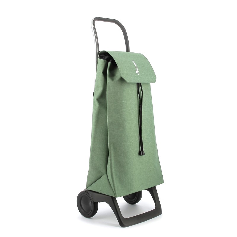 Lekki Wózek na zakupy Rolser JOY Jet Tweed Verde Zielony