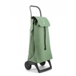 Lekki Wózek na zakupy Rolser JOY Jet Tweed Verde Zielony