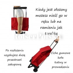 Wózek na zakupy Rolser PLEGAMATIC Original MF Marengo SKŁADANY