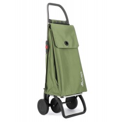 Rolser Akanto MF 4L Kaki Khaki Składany Wózek Zakupowy do Pchania Made in Spain